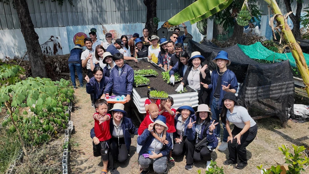 “Plus Doing Good, Growing Happiness in the Community” activity